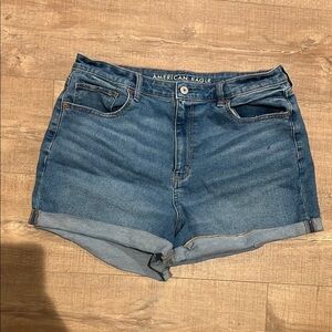American Eagle Denim cuff shorts